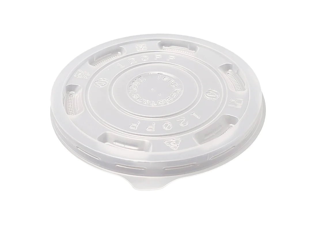 LID for 360ml Micro Plastic White Bowl 12oz/1000pcs 膠湯碗蓋子