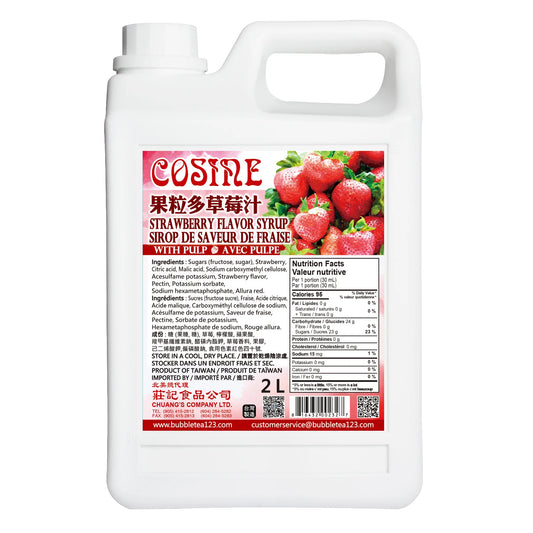 Strawberry Syrup 草莓汁(有果肉)