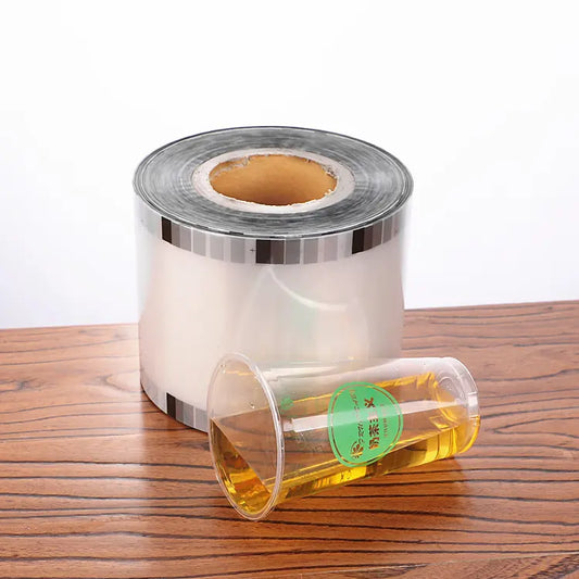 Sealer Film Bubble Tea Cup Sealing Film for PP Cups Clear Pattern 90-105mm 透明封口膜