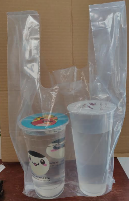 2 Cups bags 20cmX40cm 兩杯膠袋