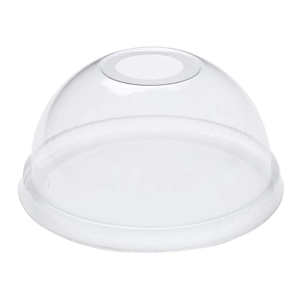 95mm Clear OPS Dome Lid with Large Hole