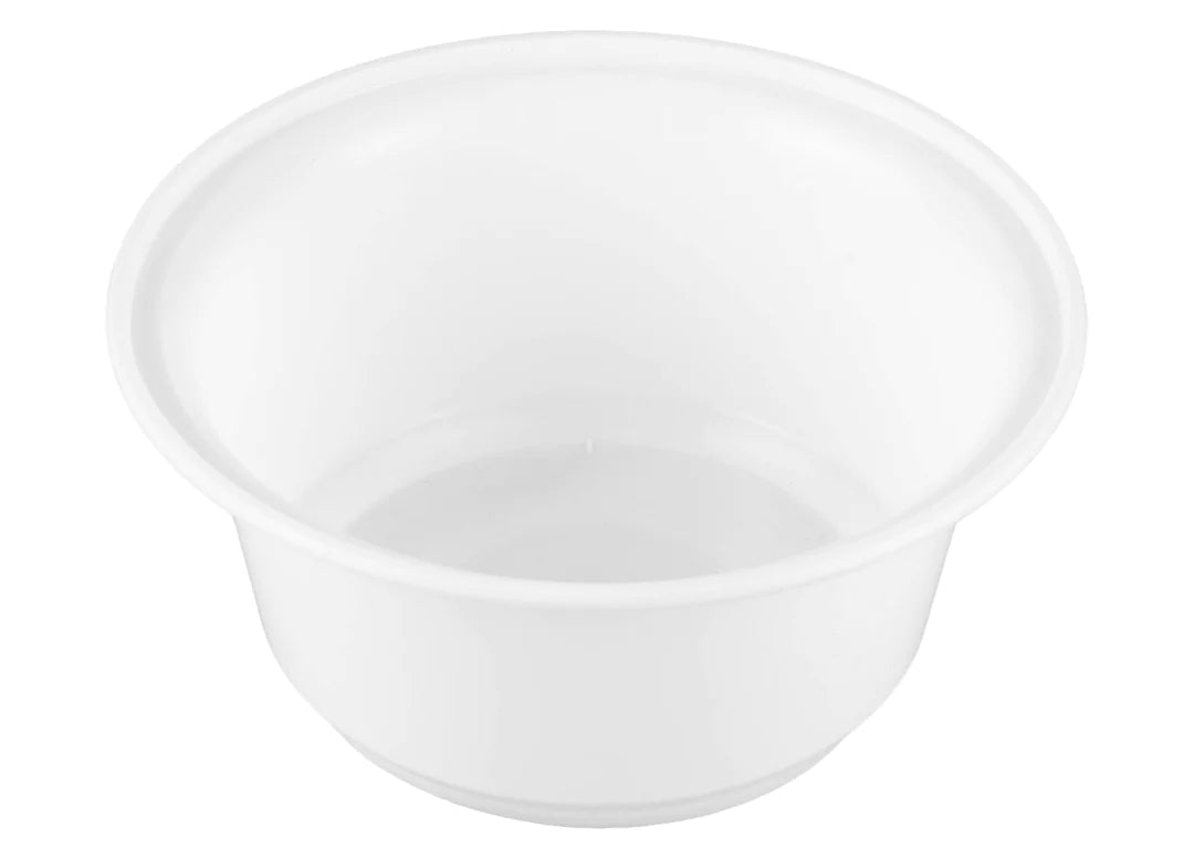 1100ml Micro Plastic White Bowl 37oz