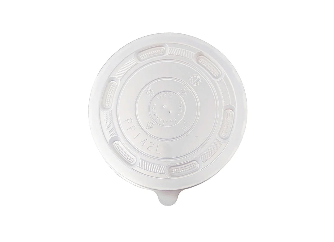 LID for 850ml Micro Plastic White Bowl 28oz/600pcs 湯膠碗蓋子