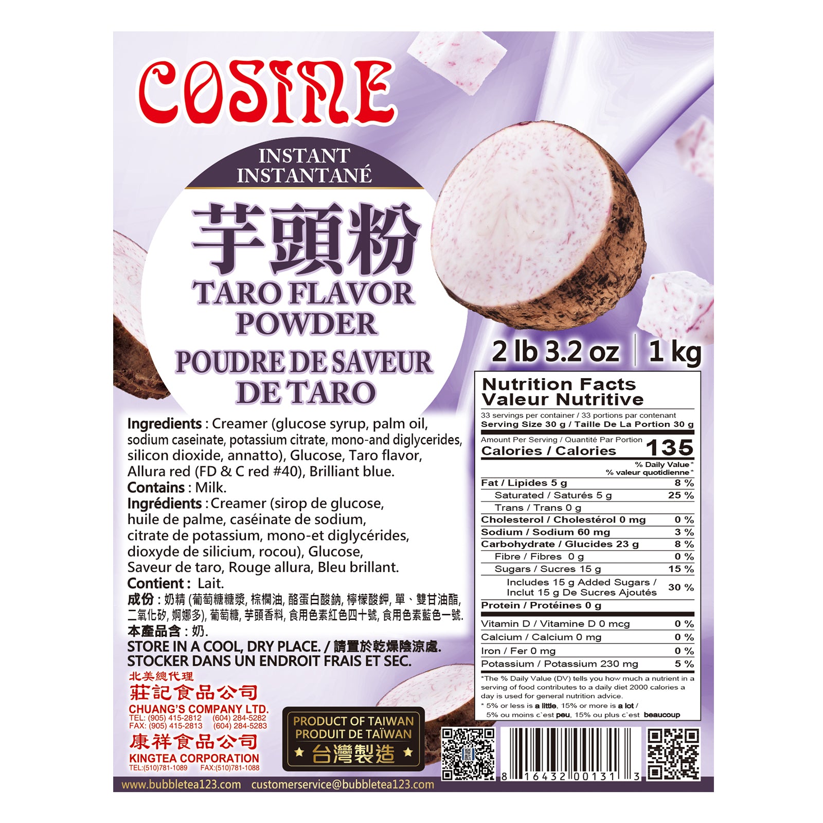 taro powder